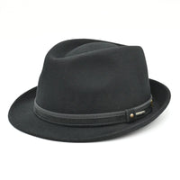 Black Alpine Hat front view