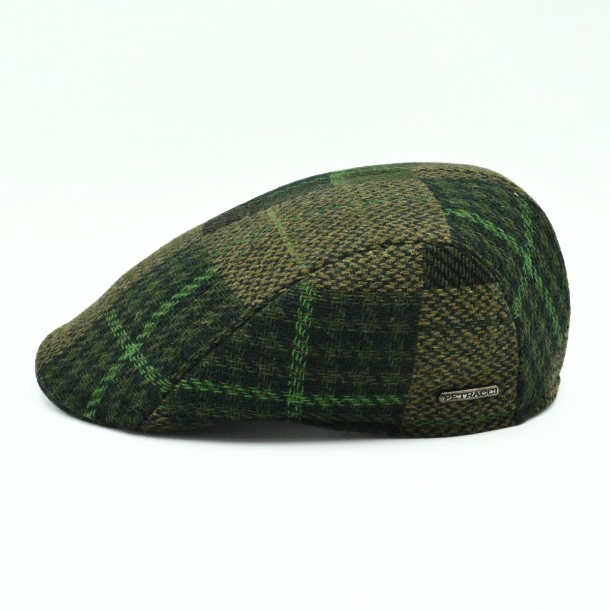 Green Coppola Wool Cap side view