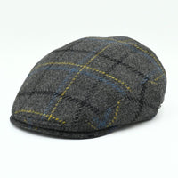 Grey Shetland Wool Cap front view