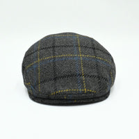 Grey Shetland Wool Cap front view