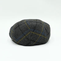 Grey Shetland Wool Cap back view