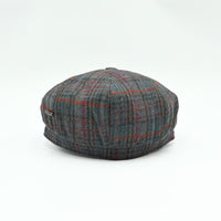 Dark grey color Newsboy Shetland Fantasy Hat back view