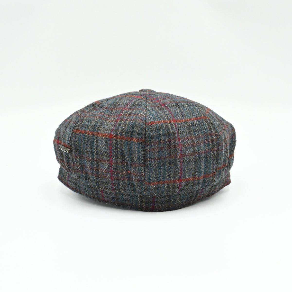 Dark grey color Newsboy Shetland Fantasy Hat back view