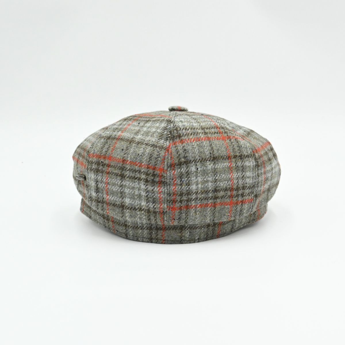 Light grey color Newsboy Shetland Fantasy Hat back view