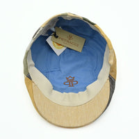 Multicolor Colorful Patchwork Cap inside view