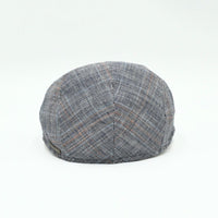 Grey Prince of Wales Pattern Cap back view