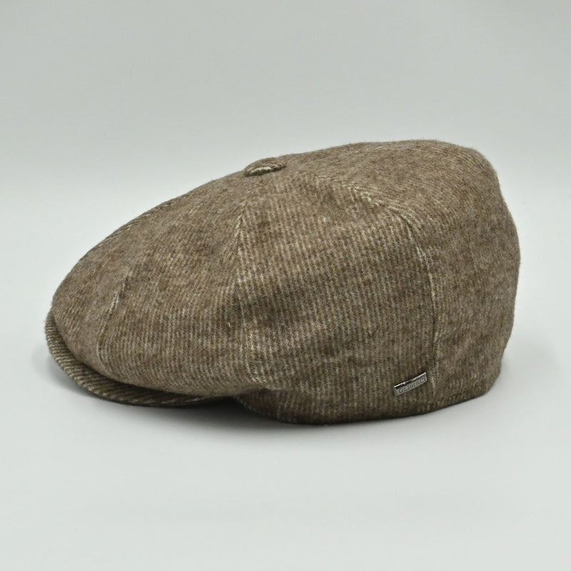 Brown Como Peaky Hat side view