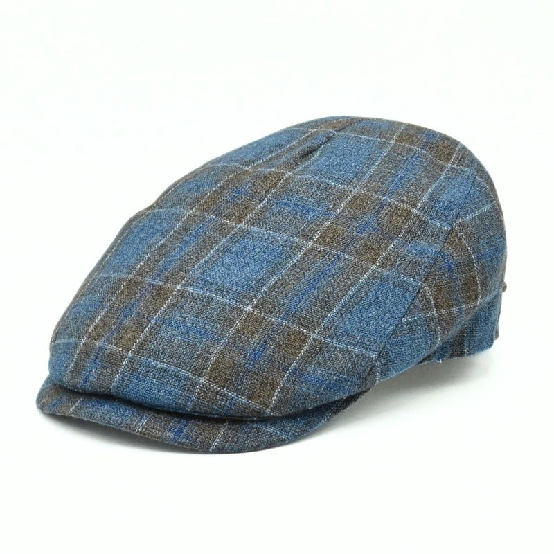 Blue Silk Cap front view