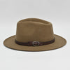 Caramel Indiana Jones Fedora Crushable side view