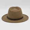 Caramel Indiana Jones Fedora Crushable back view