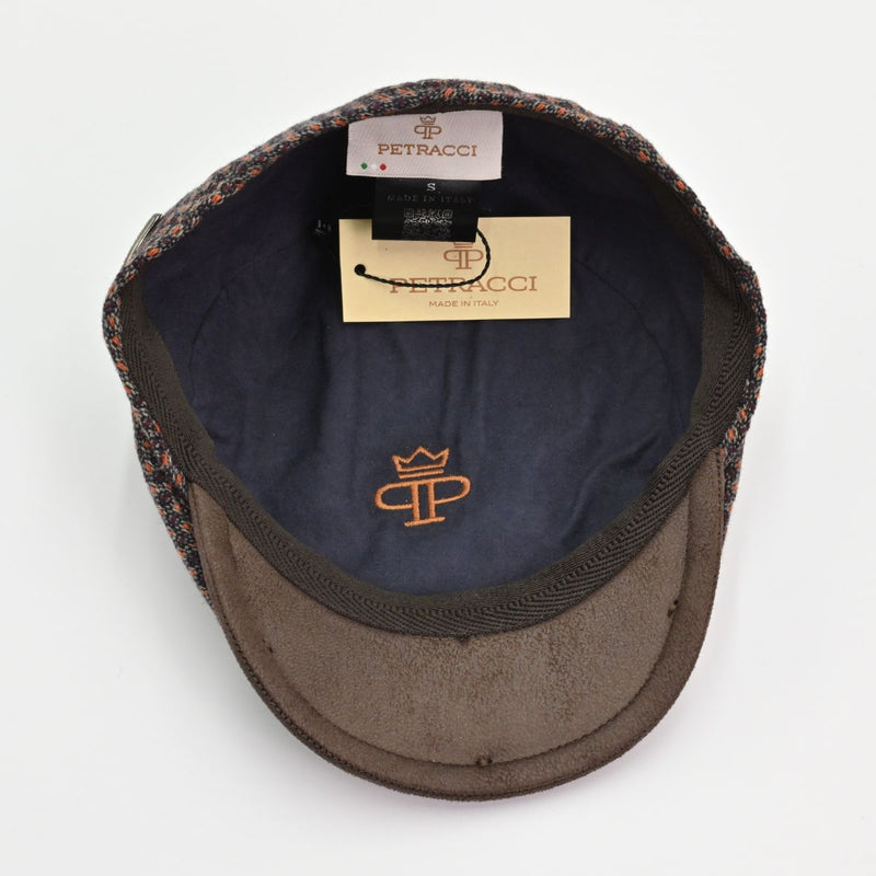 Bordo Alberona Flat Cap inside view