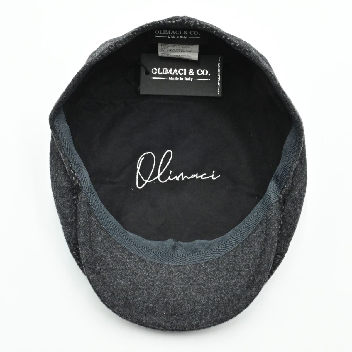 Gray Lucca Driver Cap inside view
