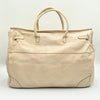 beige Firenze Soft Leather Tote back