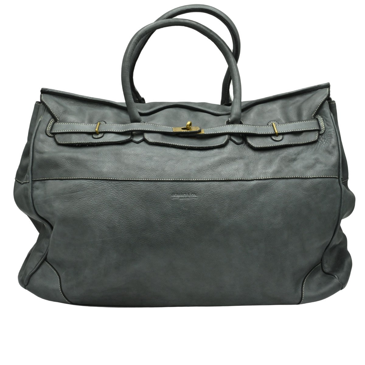 MANIFATTURA CECCARELLI Tote Bag 黒xカーキ MANIFATTURA CECCARELLI Tote Bag 黒xカーキ MANIFATTURA