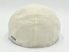 Ecru flat cap
