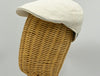 ecru flat cap