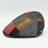Multicolor Napoli Leather Patchwork Cap side view
