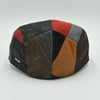 Multicolor Napoli Leather Patchwork Cap back view