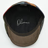Multicolor Napoli Leather Patchwork Cap inside view