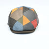 Leather Patchwork Cap