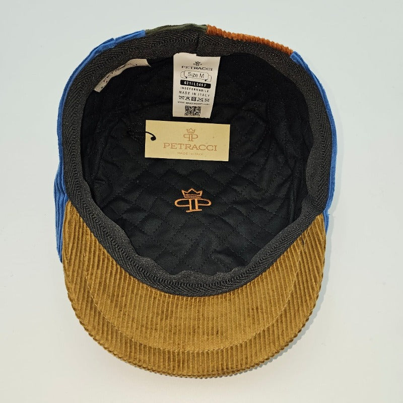 Velvet Patchwork Cap