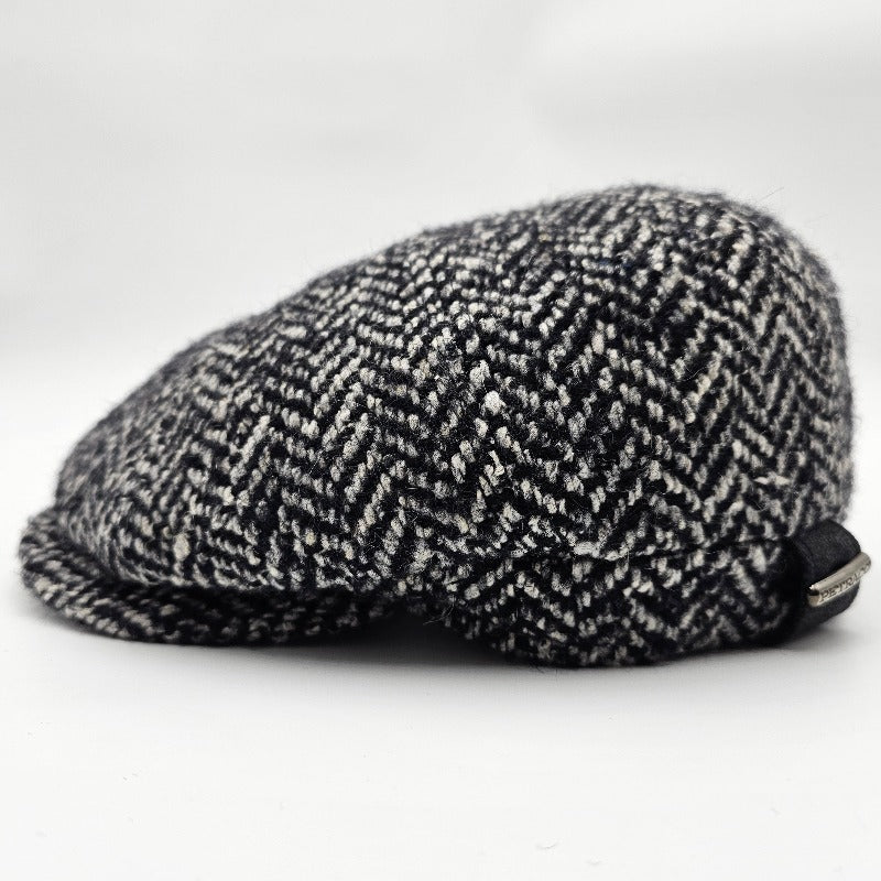 Herringbone Pattern Irish Newsboy Hat