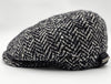 Herringbone Pattern Irish Newsboy Hat