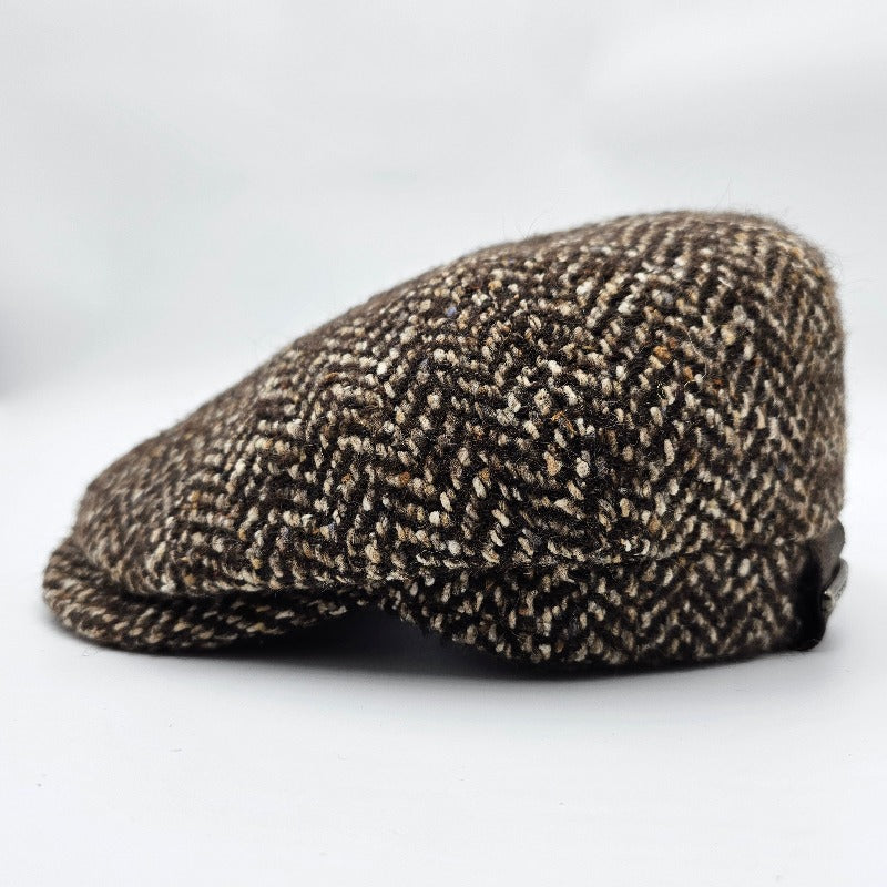 Herringbone Pattern Irish Newsboy Hat