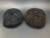 Leather Irish Newsboy Hat