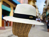 Panama Hat Indiana Style With Grosgrain Ribbon