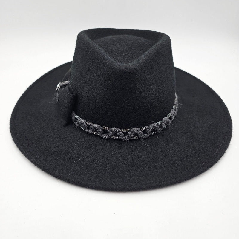 Woman's Indiana Hat with Chained Band