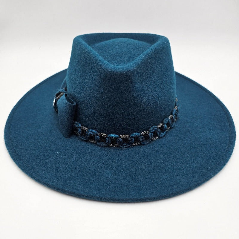 Woman's Indiana Hat with Chained Band