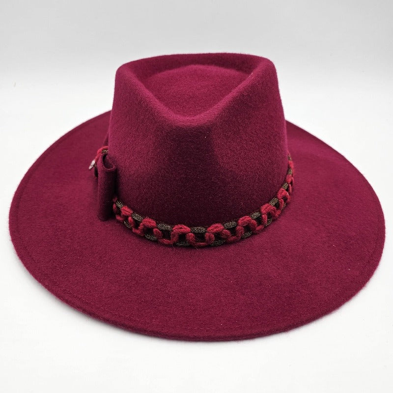 Woman's Indiana Hat with Chained Band