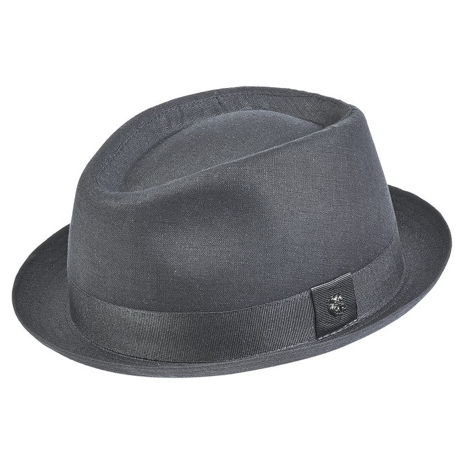 Linen Porkpie Hat