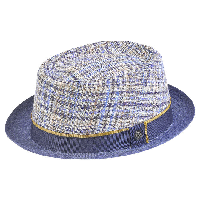 Linen Porkpie Hat