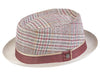 Linen Porkpie Hat