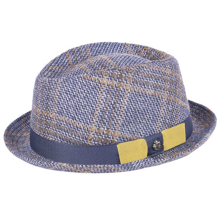 Patterned Porkpie Hat