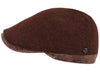 Solid Color Shetland Wool Cap.