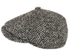 Herringbone Pattern Irish Newsboy Hat