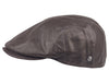 Luxury Hammered Nappa Leather Cap