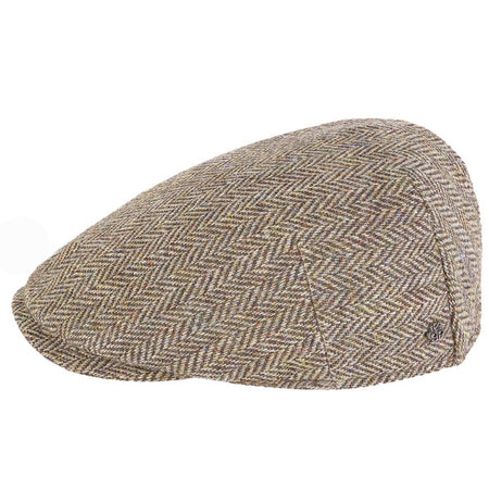 Harris Tweed Patterned Wool Cap