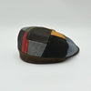 Napoli Leather Newsboy Hat