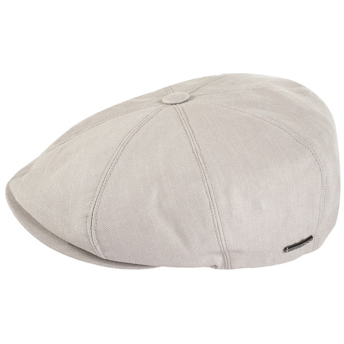 Newsboy Style Linen Hat