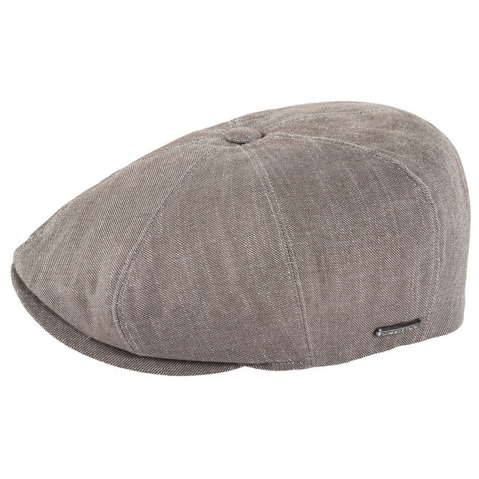 Newsboy Style Linen Hat