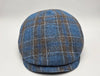 Front view of black and blue Silk Cap