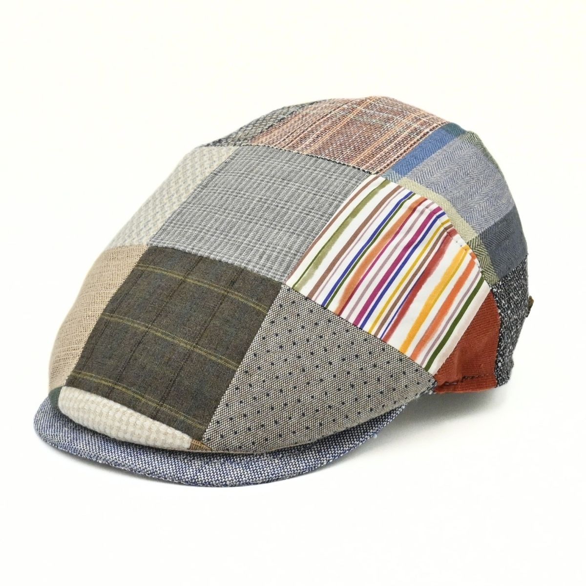 Multicolor Coppola Sports Fantasy Patchwork Cap front view