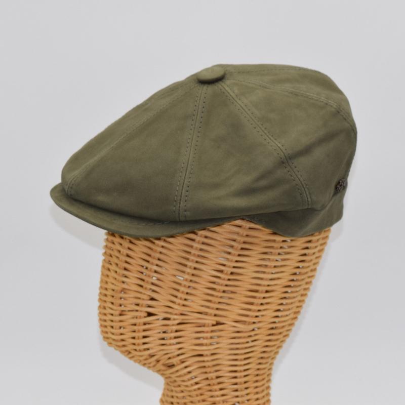 Leather Irish Newsboy Hat