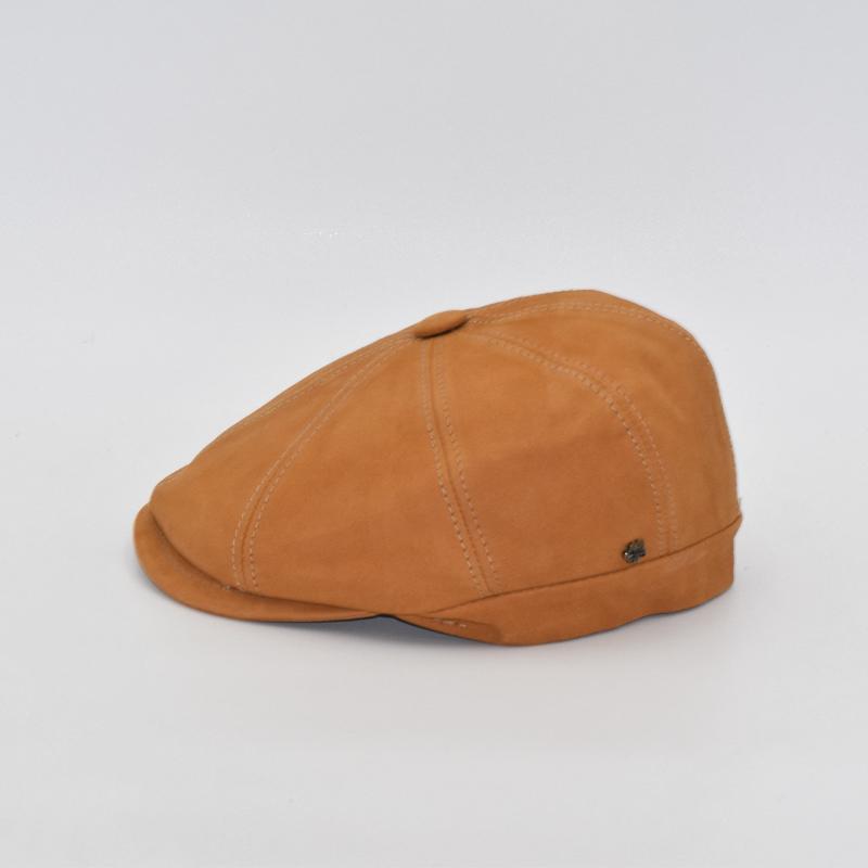 Leather Irish Newsboy Hat