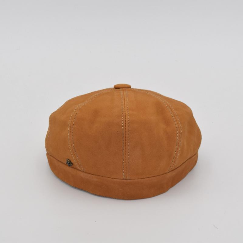 Leather Irish Newsboy Hat