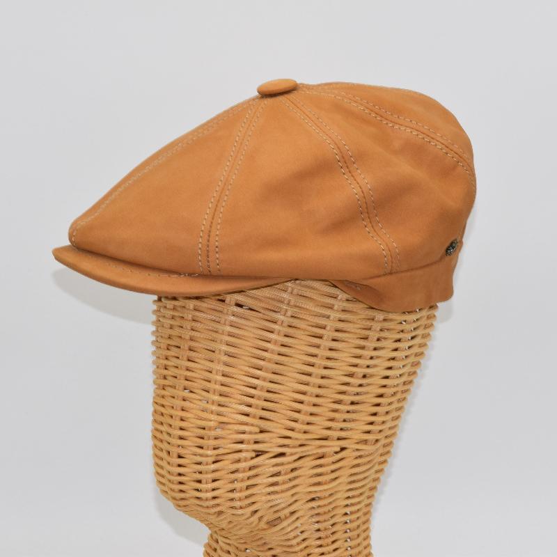 Leather Irish Newsboy Hat